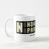 "Nergens in het bijzonder" koffie-Mok Koffiemok (Links)