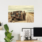 Nergens om heen te gaan poster (Thuiskantoor)