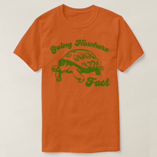 NERGENS SNEL T-SHIRT (Design voorkant)