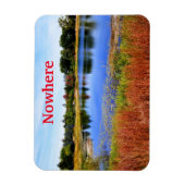 Nergens, USA Magnet Magneet (Verticaal)