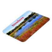 Nergens, USA Magnet Magneet (Linkerzijde)