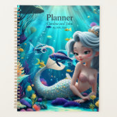 Nerina – De zachte zeemeermin van koraaldromen.  Planner (Voorkant)