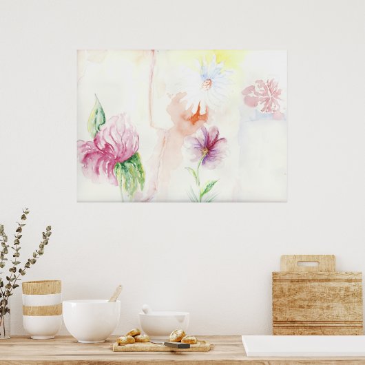 Neri's tekening poster (Keuken)