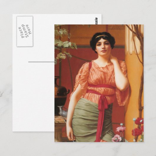 Nerissa Griekse kunst Briefkaart (Voorkant / Achterkant)