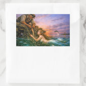 Nerithea and the Moral Catch - Fisherman’s Dilemma Rechthoekige Sticker (Tas)