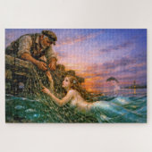 Nerithea en de morele vangst - Visser's dilemma Legpuzzel (Horizontaal)