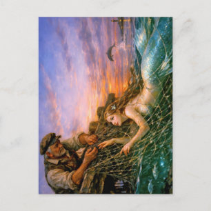 Nerithea en de morele vangst - Vissersdilemma Briefkaart