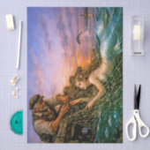 Nerithea en de Morele Vangst - Vissersdilemma Tissuepapier (Craft)