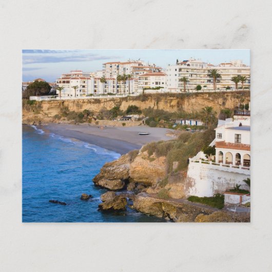 Nerja aan de Costa del Sol in Spanje Briefkaart (Voorkant)