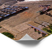 Nerja Calahonda Beach Andalusië Costa del Sol Poster (Hoek)