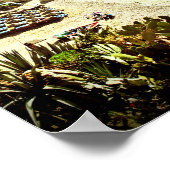 Nerja Calahonda Beach Andalusië Costa del Sol Poster (Hoek)