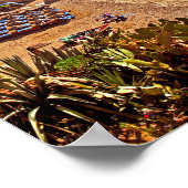 Nerja Calahonda Beach Andalusië Costa del Sol Poster (Hoek)