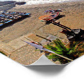 Nerja Calahonda Beach Andalusië Costa del Sol Poster (Hoek)