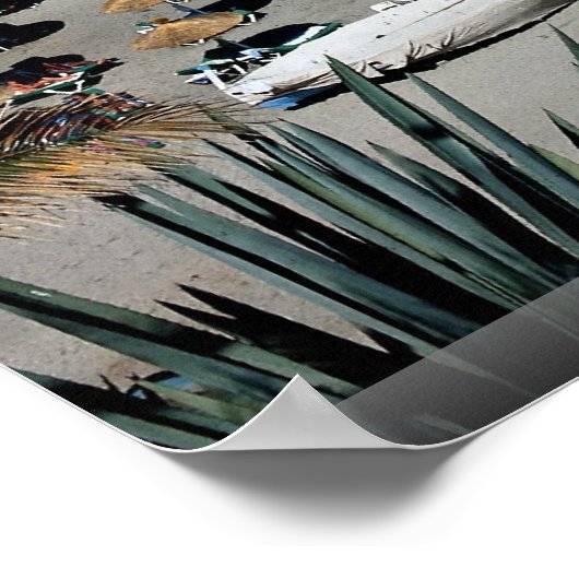 Nerja, Malaga, Spanje Poster (Hoek)