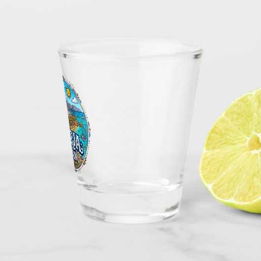 Nerja, Spanje Shot Glas (Rechts)