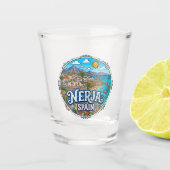 Nerja, Spanje Shot Glas (Voorkant)
