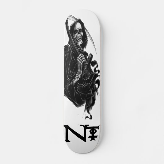 Nerkkotic Trendz Grim Reaper Deck Skateboard (Voorkant)