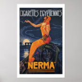 NERMA Cigaretes Egyptenaren Poster (Voorkant)