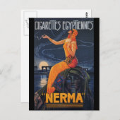 NERMA Cigaretten Egyptenaren Briefkaart (Voorkant / Achterkant)