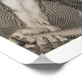 Nero Claudius Caesar Emperor van Rome 54-68 AD Poster (Hoek)