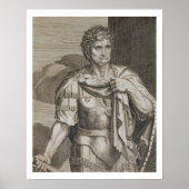 Nero Claudius Caesar Emperor van Rome 54-68 AD Poster (Voorkant)