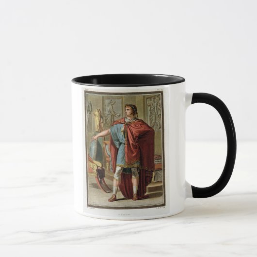 Nero, kostuum voor Britannicus, ingediend door Jea Mok (Rechts)