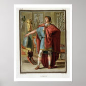 Nero, kostuum voor Britannicus Poster (Voorkant)