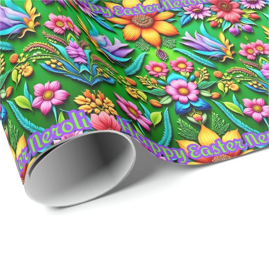 NEROLI ~ PAASBLOEMEN ~ CADEAUPAPIER (Rol Hoek)