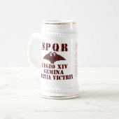 Nero's veertiende 'Mars Victorious' Roman Legion S Bierpul (Voorkant links)