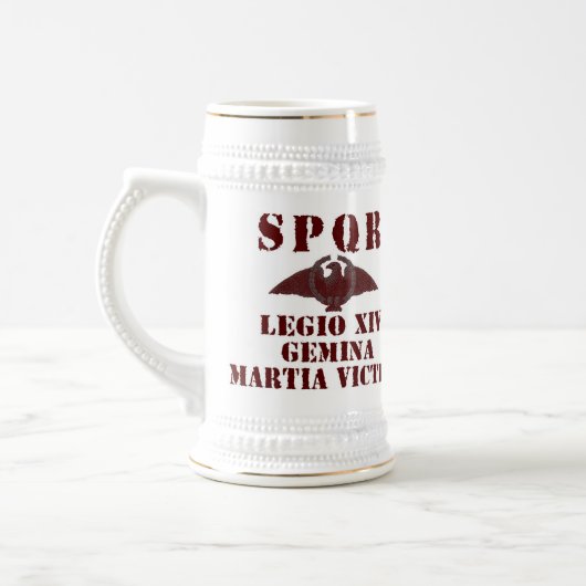 Nero's veertiende 'Mars Victorious' Roman Legion S Bierpul (Links)