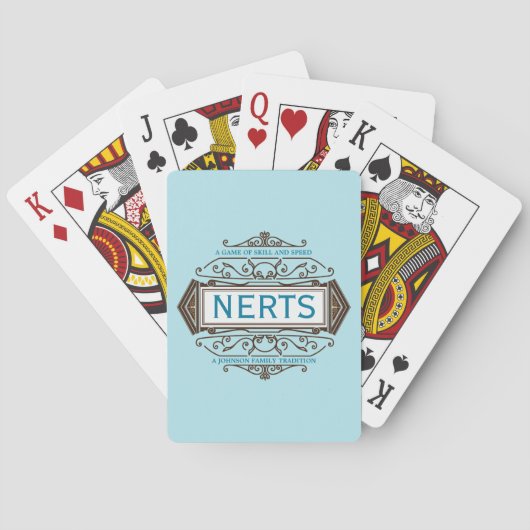 Nerts Deck 5 Pokerkaarten (Achterkant)