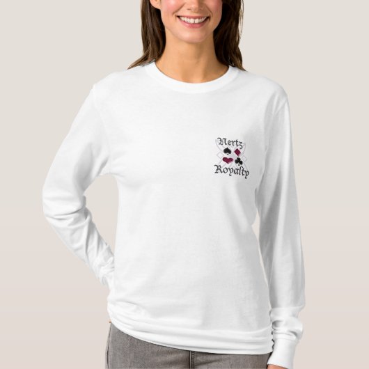 Nertz Royalty Women's Sweater T-shirt (Voorkant)