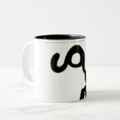 Neruda Tweekleurige Koffiemok (Voorkant links)