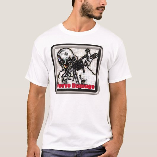 Nerve Damage MP5 T-shirt (Voorkant)