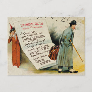 Nerve Specialist Advice voor verandering van leven Briefkaart