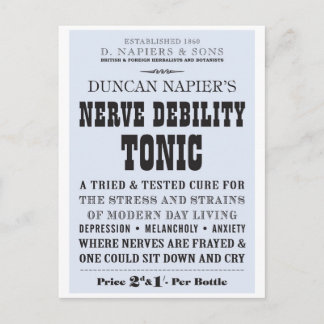 Nerve Tonic Briefkaart