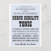 Nerve Tonic Briefkaart (Voorkant)
