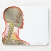 Nerves van de nek 2 muismat (Voorkant)