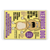 Nervous Dog Magazine 4'' x 6'' Fotomagneet Magneet (Horizontaal)