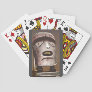 Nervous Idol Ken Gage Tiki Art Pokerkaarten