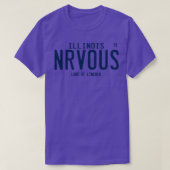 NERVOUS van Ferris Buellers Dag Uit T-shirt (Design voorkant)