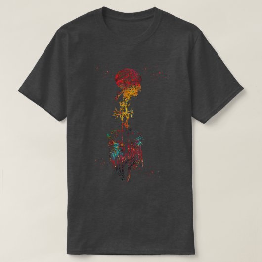 Nervus vagus art 1 t-shirt (Design voorkant)