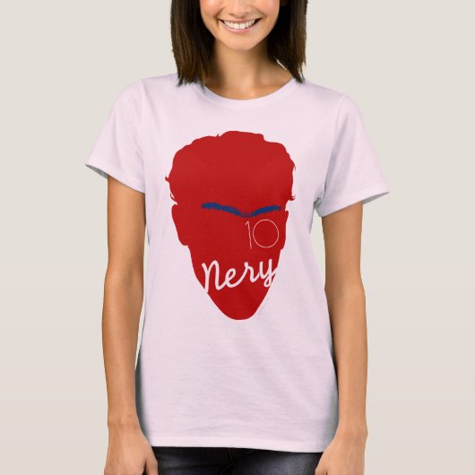 Nery 10 Red T-shirt (Voorkant)
