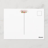 Nes Gadol Haya Sham - Hebrew Dreidel Chanukah Briefkaart (Achterkant)