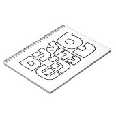 Nes Gadol Haya Sham - Hebrew Dreidel Chanukah Notitieboek (Linkerzijde)