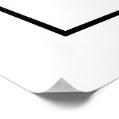 Nes Gadol Haya Sham - Hebrew Dreidel Chanukah Poster (Hoek)