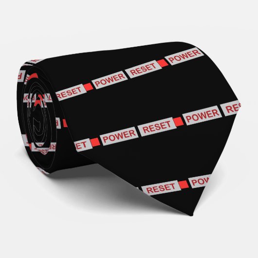 NES Nintendo Style Stropdas Power Up Reset (Opgerold)