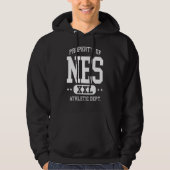 NES Retro Athletic Property Dept Hoodie (Voorkant)