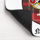 Nesbitt Clan Crest Badge Tartan Muismat (Hoek)