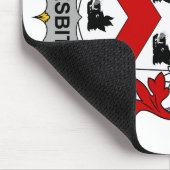 Nesbitt Family Crest Muismat (Hoek)